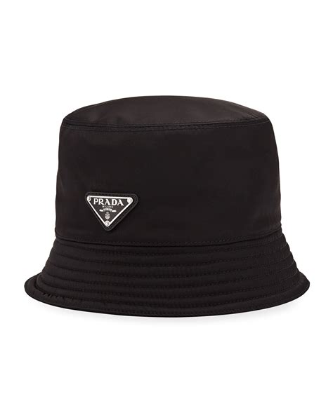 Prada Men's Nylon Bucket Hat 